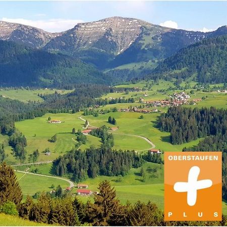 Ferienwohnungen Am Schlossberg Oberstaufen Bagian luar foto