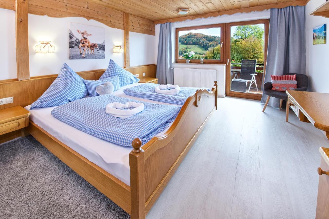 Ferienwohnungen Am Schlossberg Oberstaufen Bagian luar foto