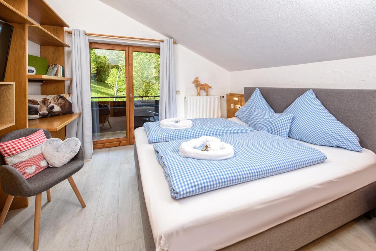 Ferienwohnungen Am Schlossberg Oberstaufen Bagian luar foto
