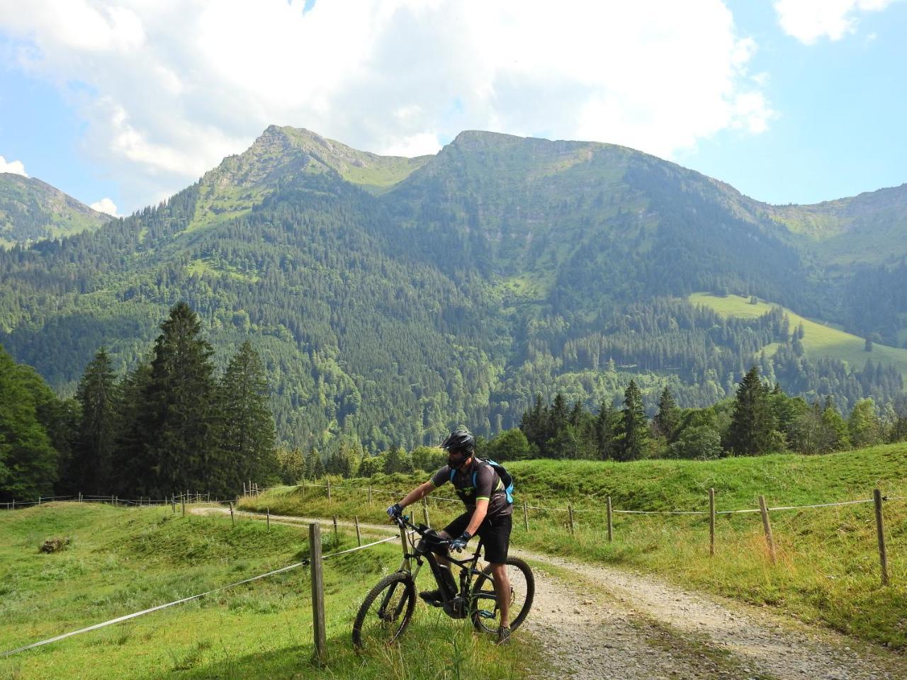 Ferienwohnungen Am Schlossberg Oberstaufen Bagian luar foto
